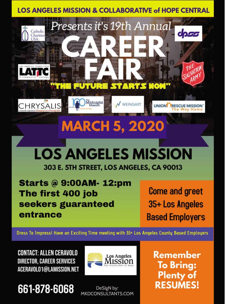 Career Fair  Los Angeles Mission