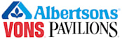 Albertsons VONS PAVILIONS Logo